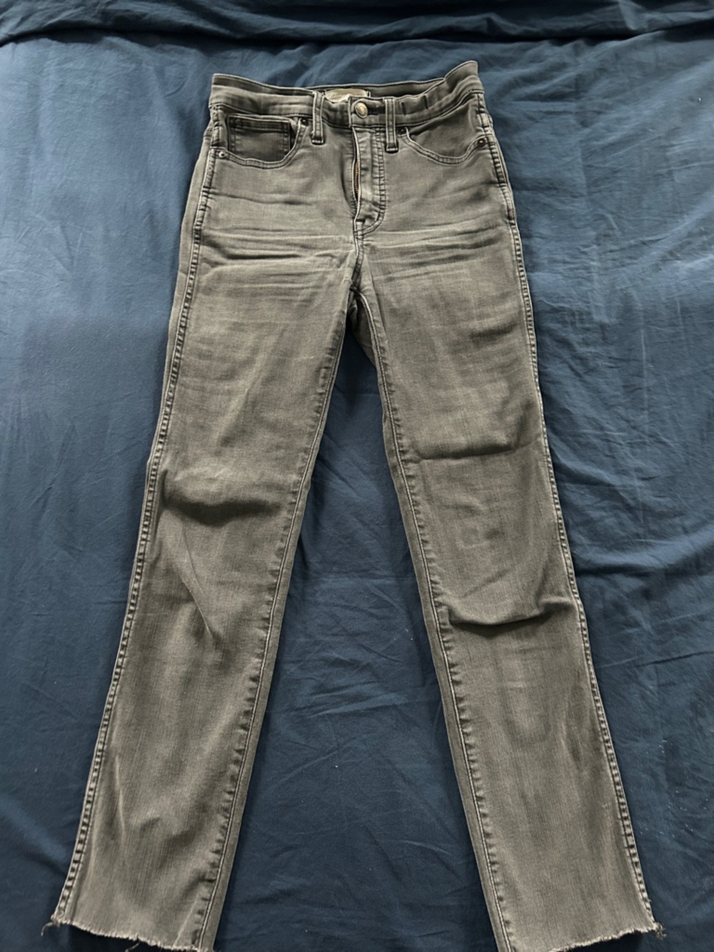 Madewell Women's Skinny Jeans in Washed Gray